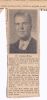 Norman Morse announcement 1952