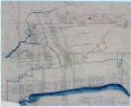 Notre Dame du Portage map northeast/southwest view 1855 showing concessions