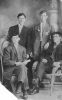 Music recital Albert McClements front left Joe McClements back right c1905 