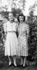 Rose & Joan McClement c1950