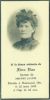 Flora Viau memorial card